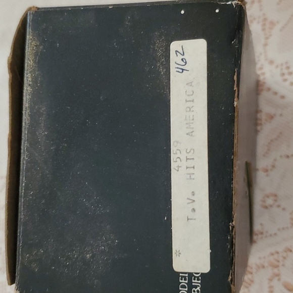 Vintage Collectible Sebastian Miniature Televison Hits America Hudson 4559 - Picture 6 of 8